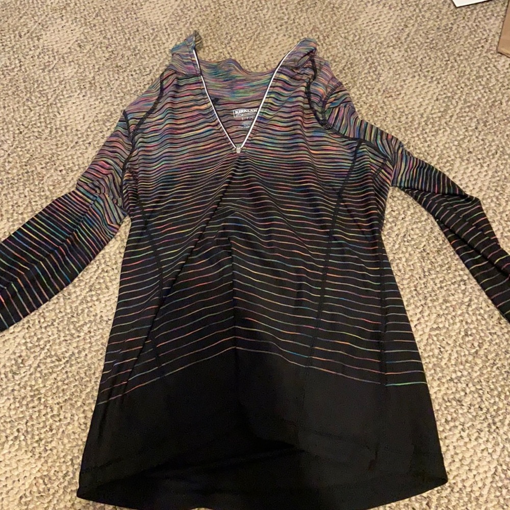 Long sleeved workout shirt or long underwear